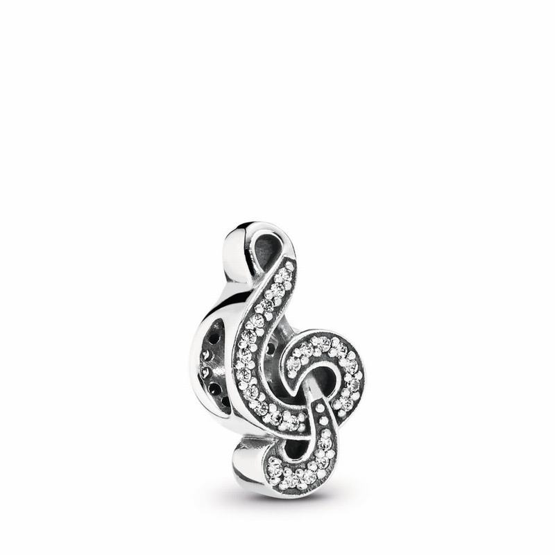 Pandora Sweet Music Treble Clef Charm Sale NZ, Sterling Silver (629475-DWS)